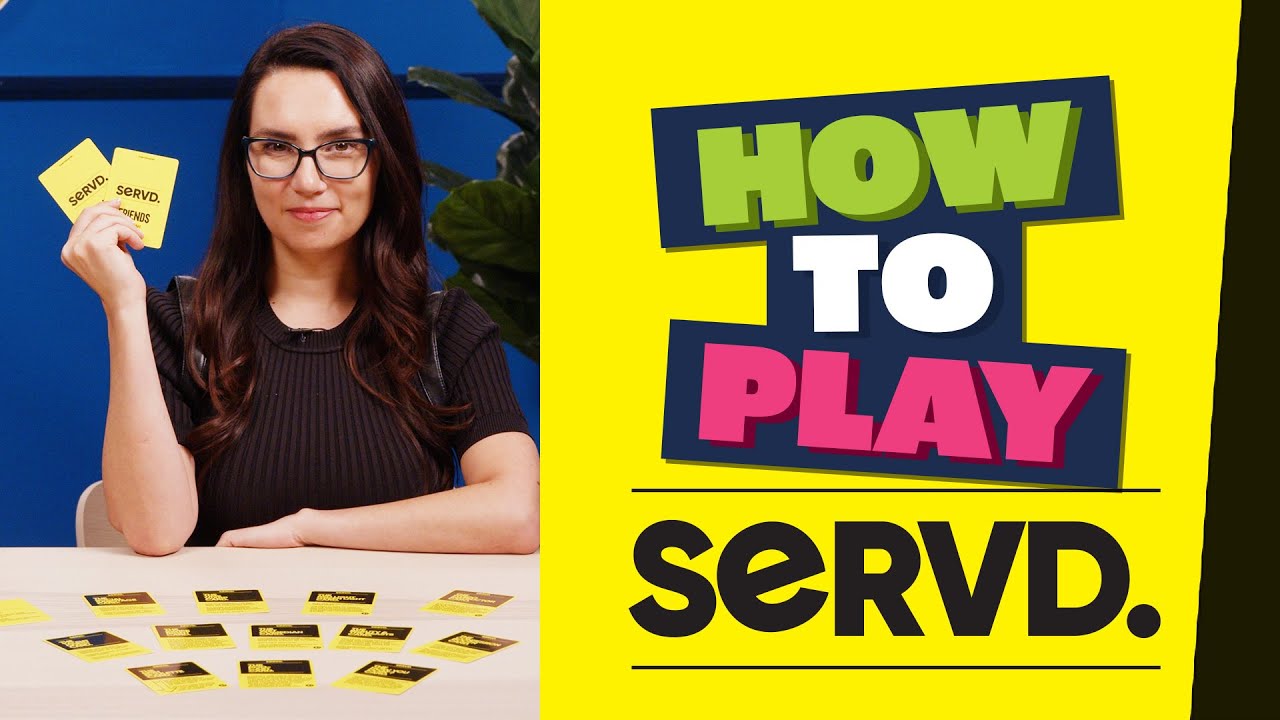 Как играть в Servd. | Карточная игра в реальной жизни | Hasbro Games