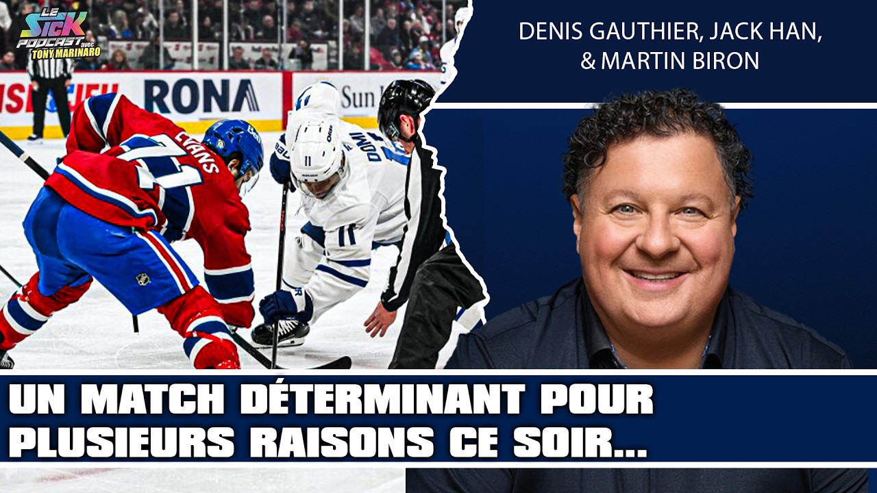 Jour De Match - Canadiens VS Maple Leafs Au Centre Bell |Le Sick Podcast Avec Tony Marinaro 10/03/26