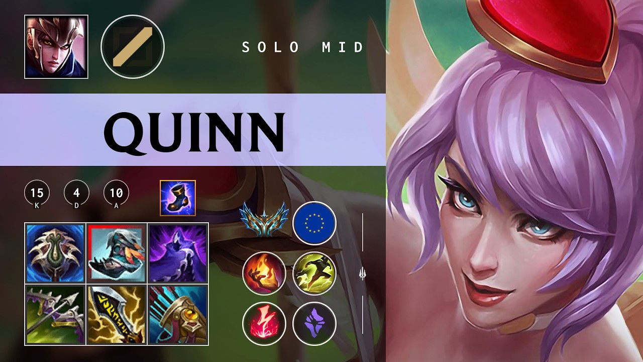 Quinn Mid vs Zilean - EUW Challenger Patch 26.03