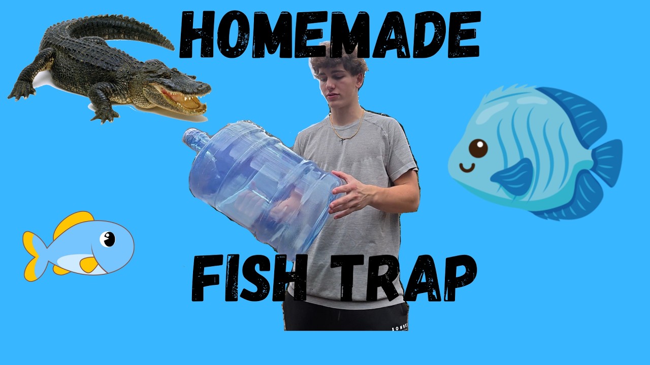 Homemade FISH TRAP (Did NOT Go as Expected)