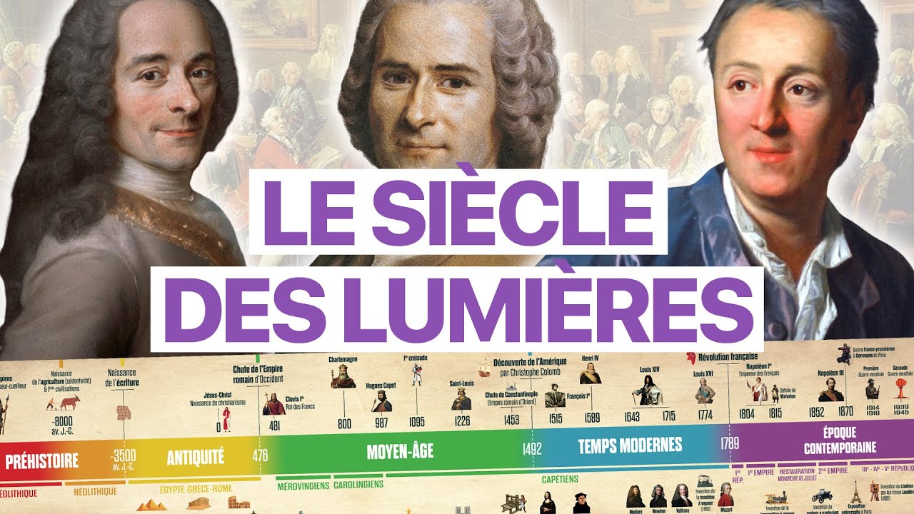 Qu'est-ce que le SIÈCLE des LUMIÈRES ? 💡 (Histoire - Cycle 3 - CM1/CM2/6e)