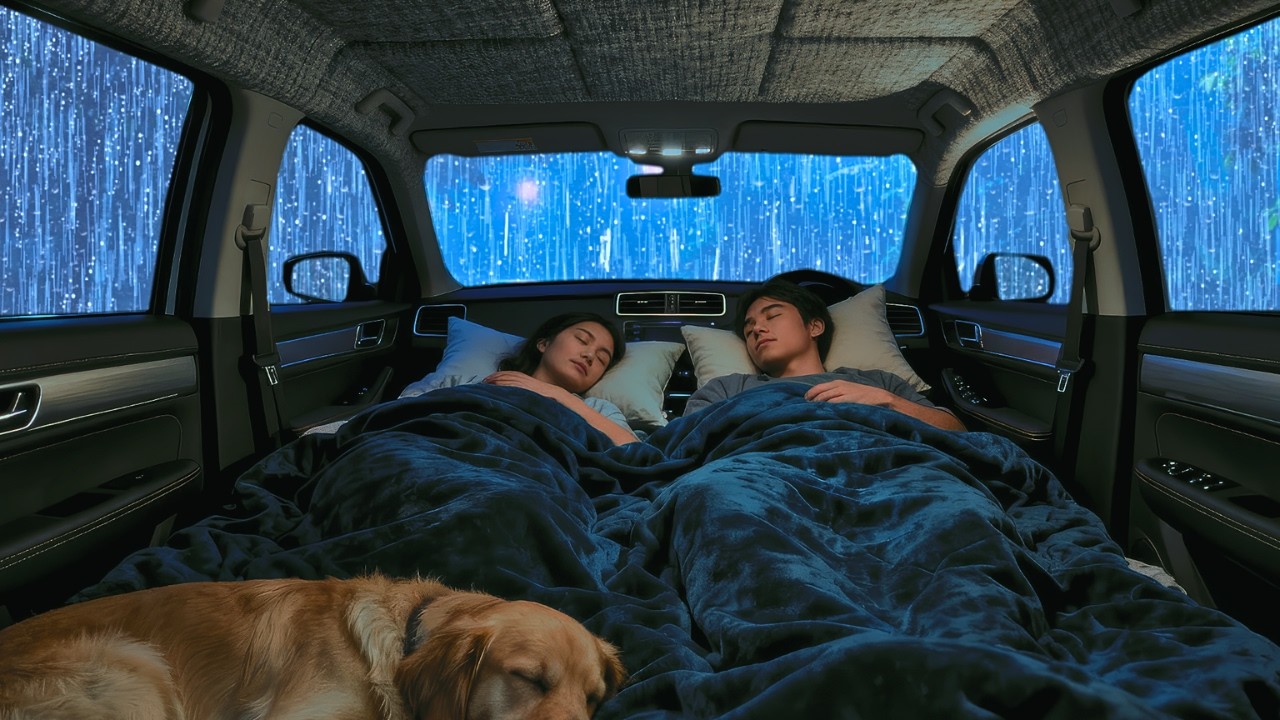 Close Your Eyes & Sleep Fast – Heavy Rain at Night