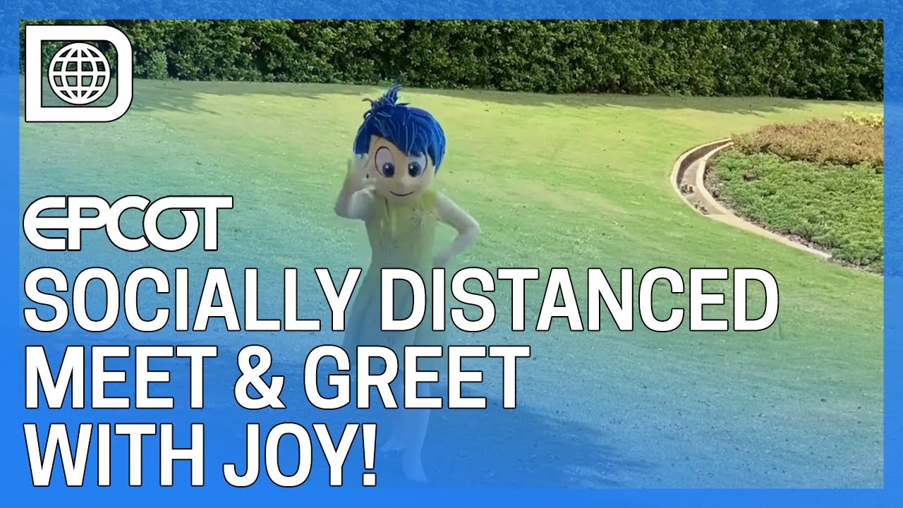 Socially Distanced Meet & Greet with Joy from Pixar’s Inside-Out