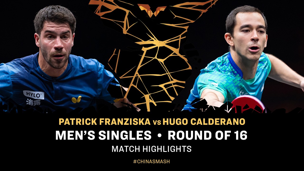 Patrick Franziska vs Hugo Calderano | MS R16 | #ChinaSmash 2026