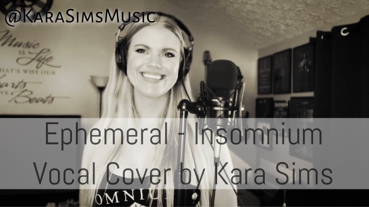 Insomnium: Ephemeral Vocal Cover by @KaraSimsMusic