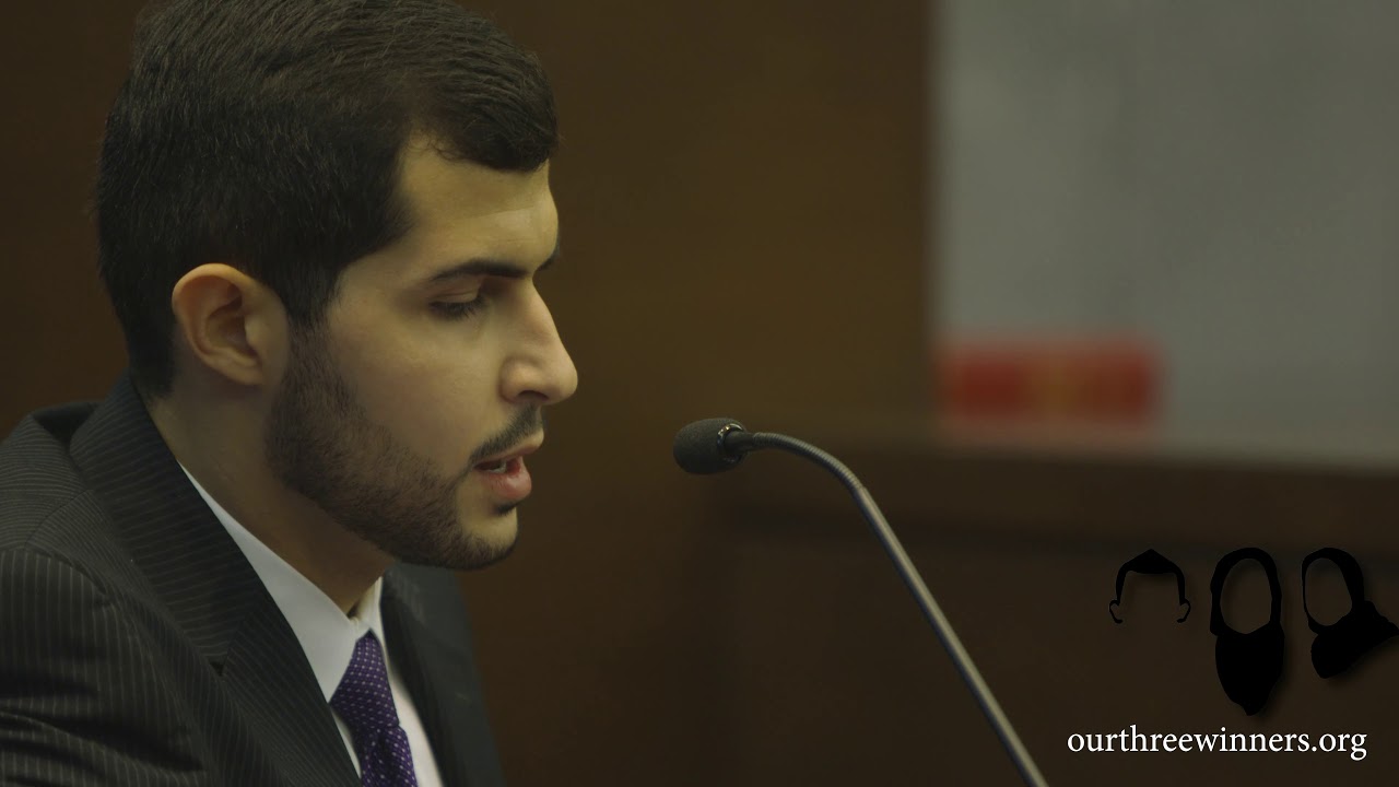 Dr. Yousef Abu-Salha (Razan and Yusor's brother) Court Statement