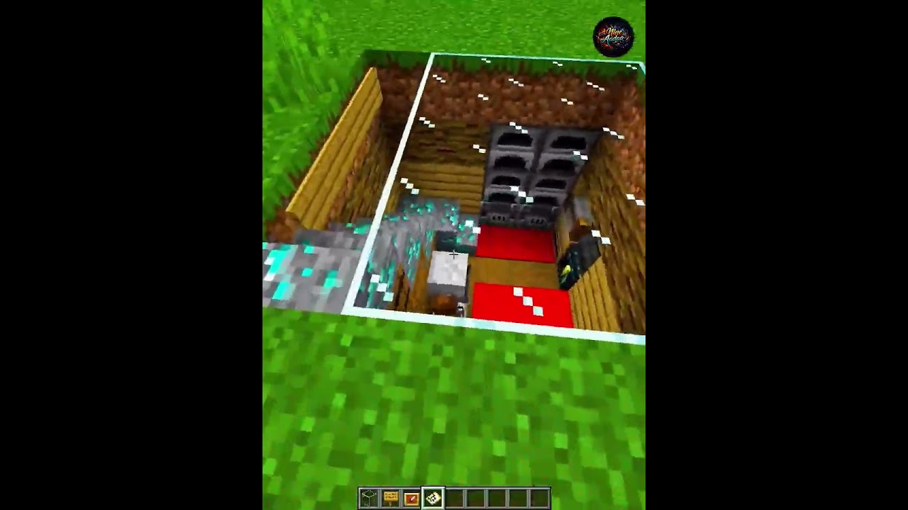 Fake grass floor in Minecraft 