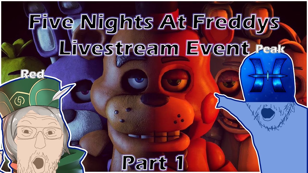 🔴 WE ARE THE KINGS OF FIVE NIGHTS AT FREDDY'S! | Fnaf 1 With Red & Peak (Ep1)