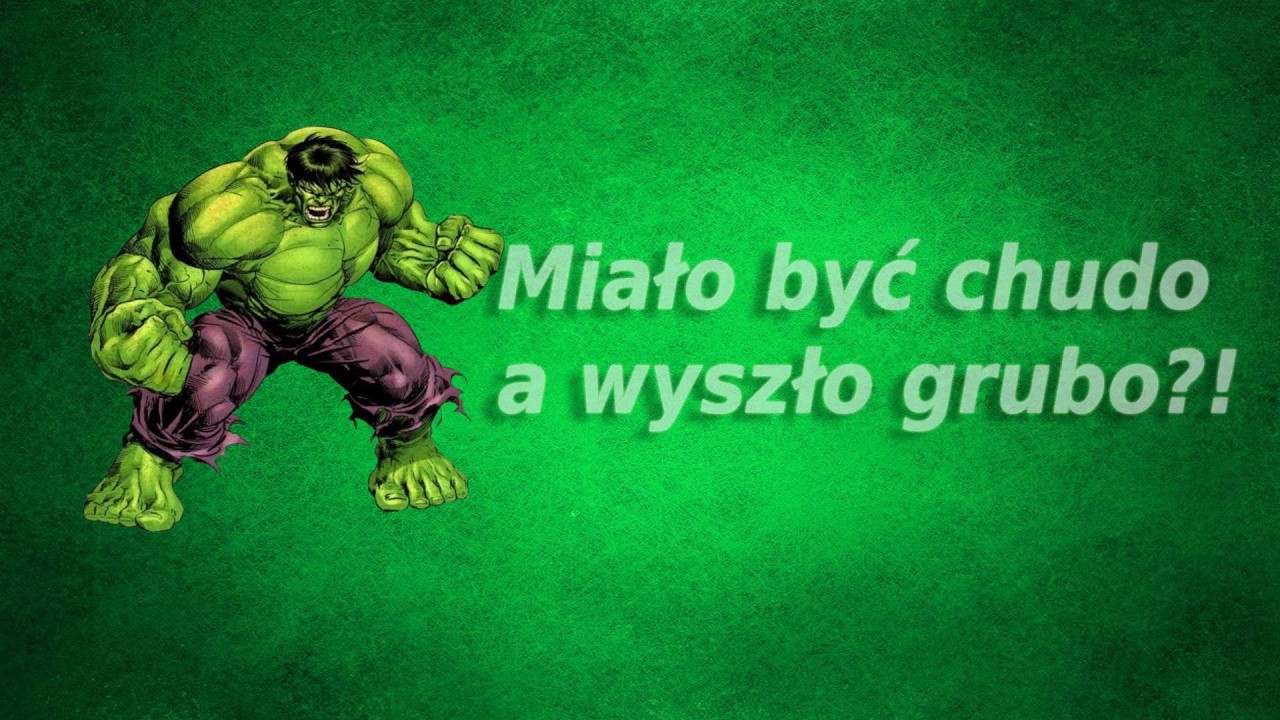 Grubo, nie chudo widzowie!