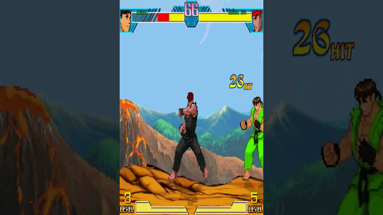 Dragon Ryu! Perfect!  #streetfighter #streetfightermugen #mugenstreetfighter #mugen #ryu