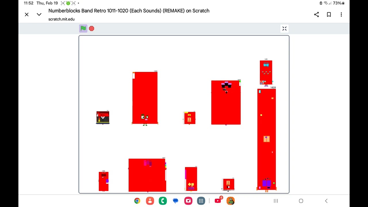 Numberblocks band retro 1011-1020