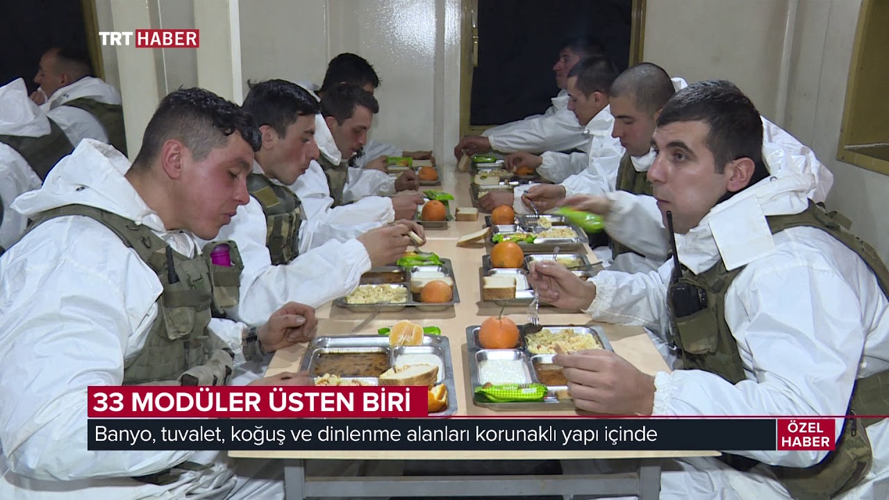 HUDUT KARTALLARI İLE MİRGESAV ÜS BÖLGESİNDE 1.BÖLÜM - TRT EKİBİ ÜSTE YAŞAMI GÖRÜNTÜLEDİ