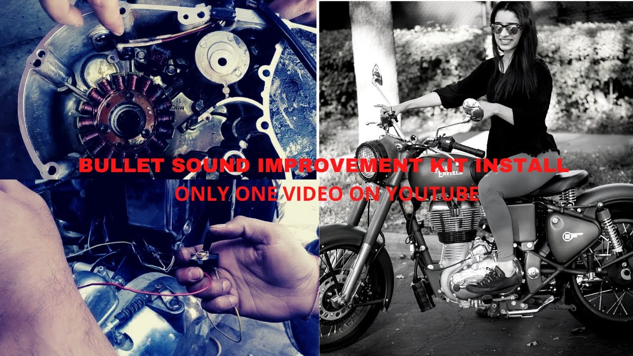 BULLET SOUND IMPROVEMENT KIT INSTALL || OLD MODEL SOUND IN NEW BULLET || BULLETTHUMB😳 UNIVERSE RIDER