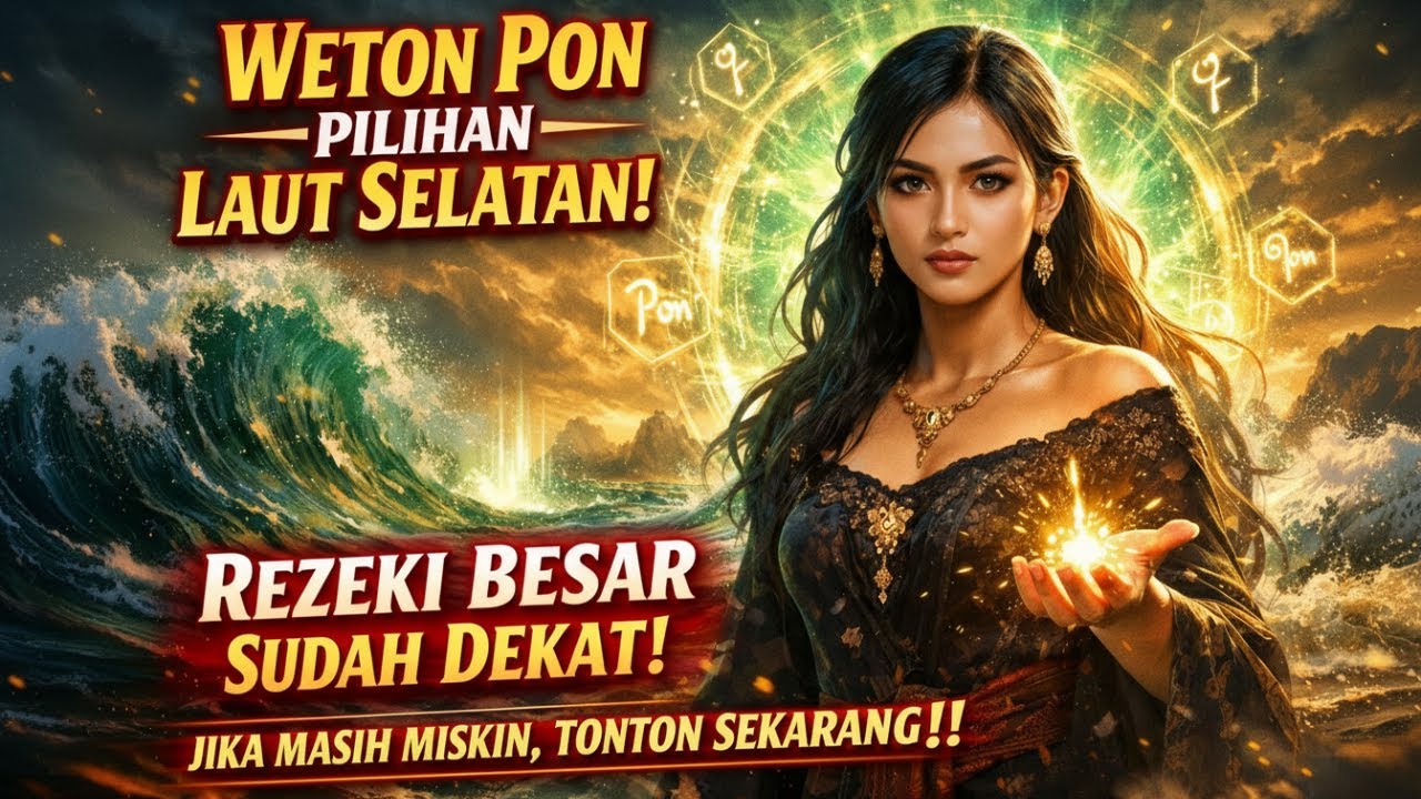 WETON PON PILIHAN LAUT SELATAN!! REZEKI BESAR SUDAH DEKAT!!