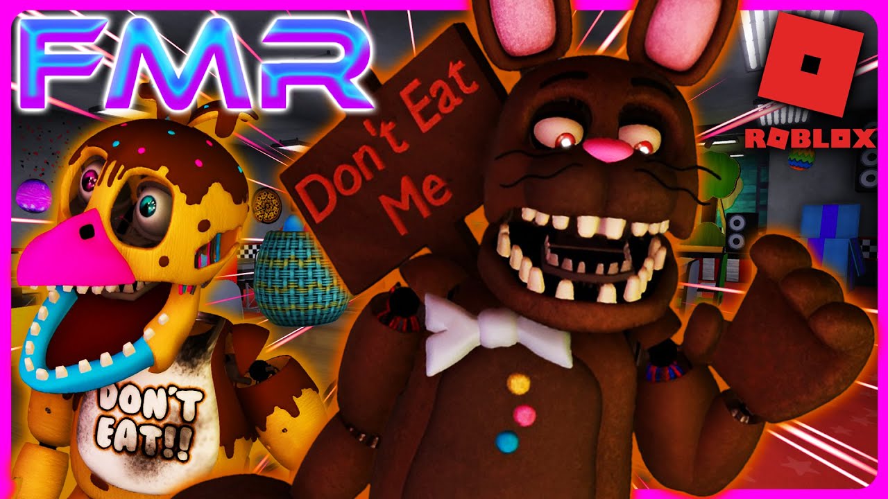 Roblox FNAF | Fredbear's Mega Roleplay | Protect Your EGGS From The Easter Bonnie! [Part 4]