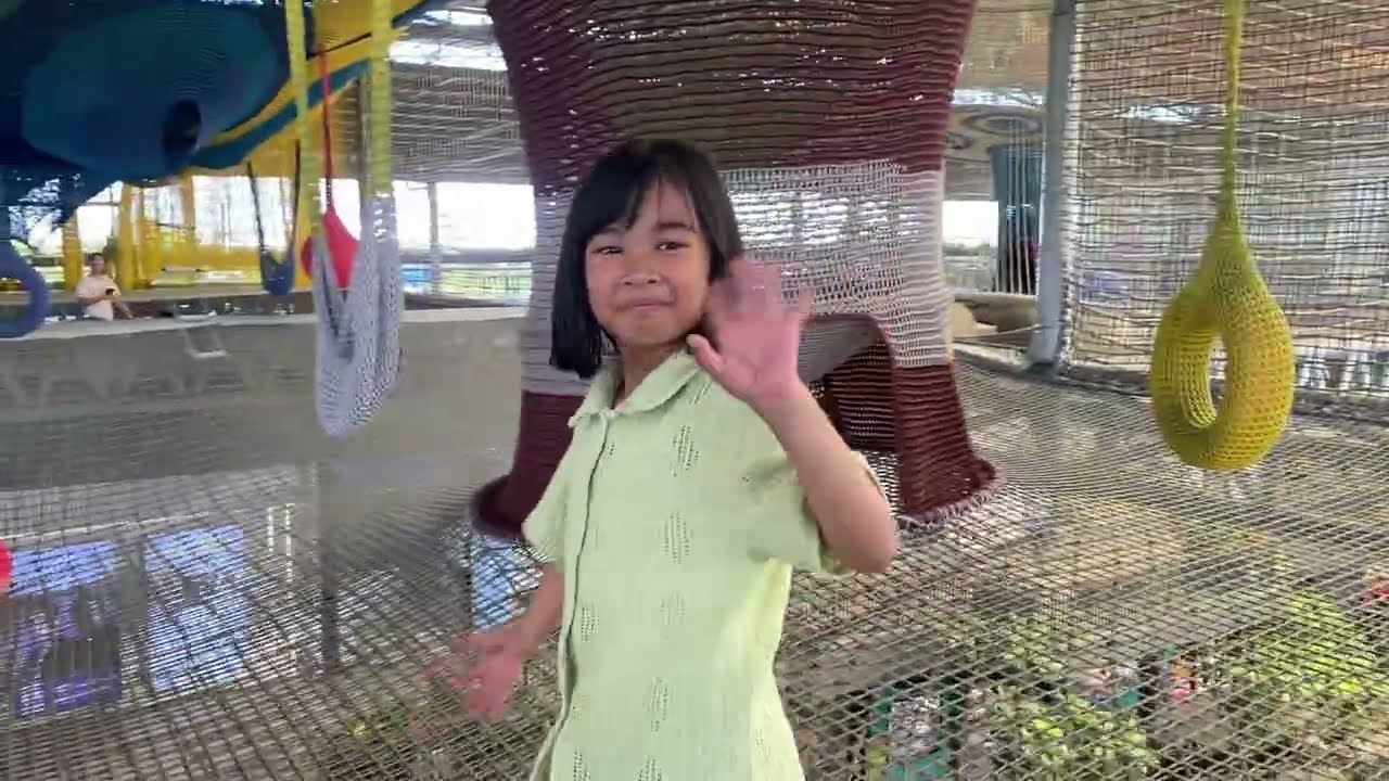 พรีมพาเล่นตาข่ายลอยฟ้า Sky Net Playground 