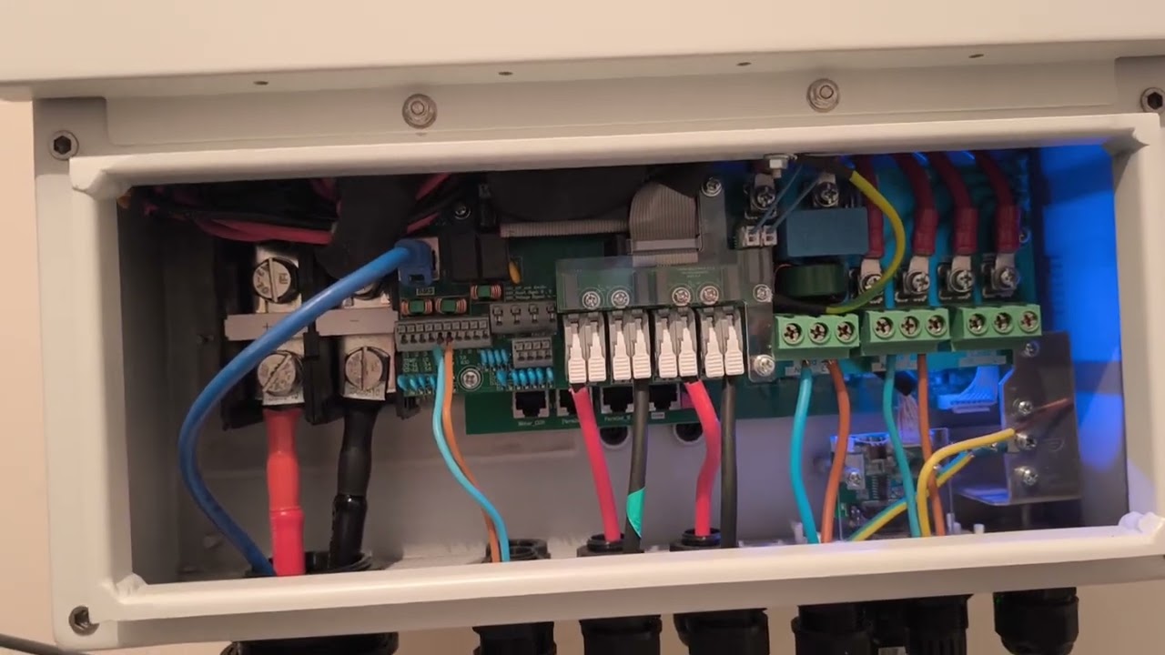 Batterie solaire PowMr 17kw sur Deye 8k 