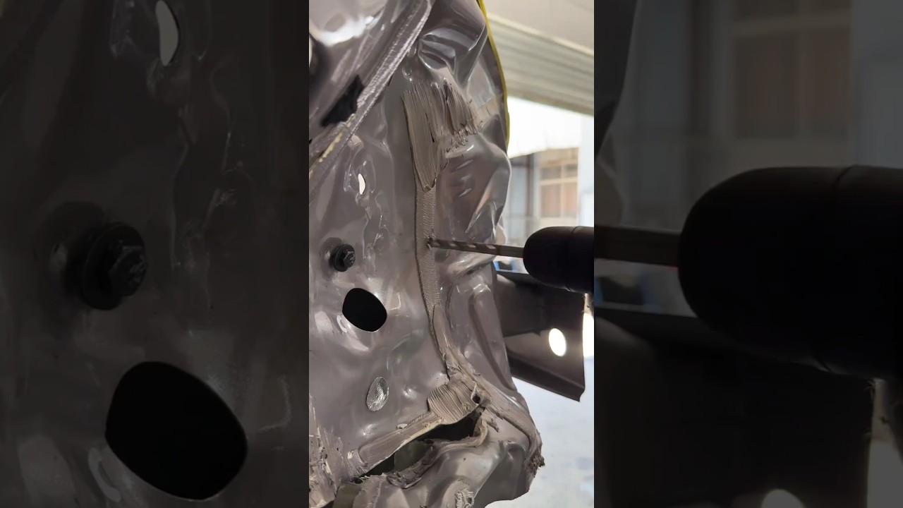 Dont Replace It! Fixing a Smashed XPeng P7 Without Paint!