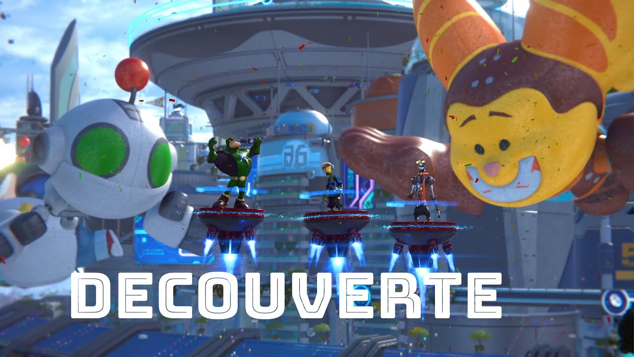 Découverte : ratchet et clank rift apart