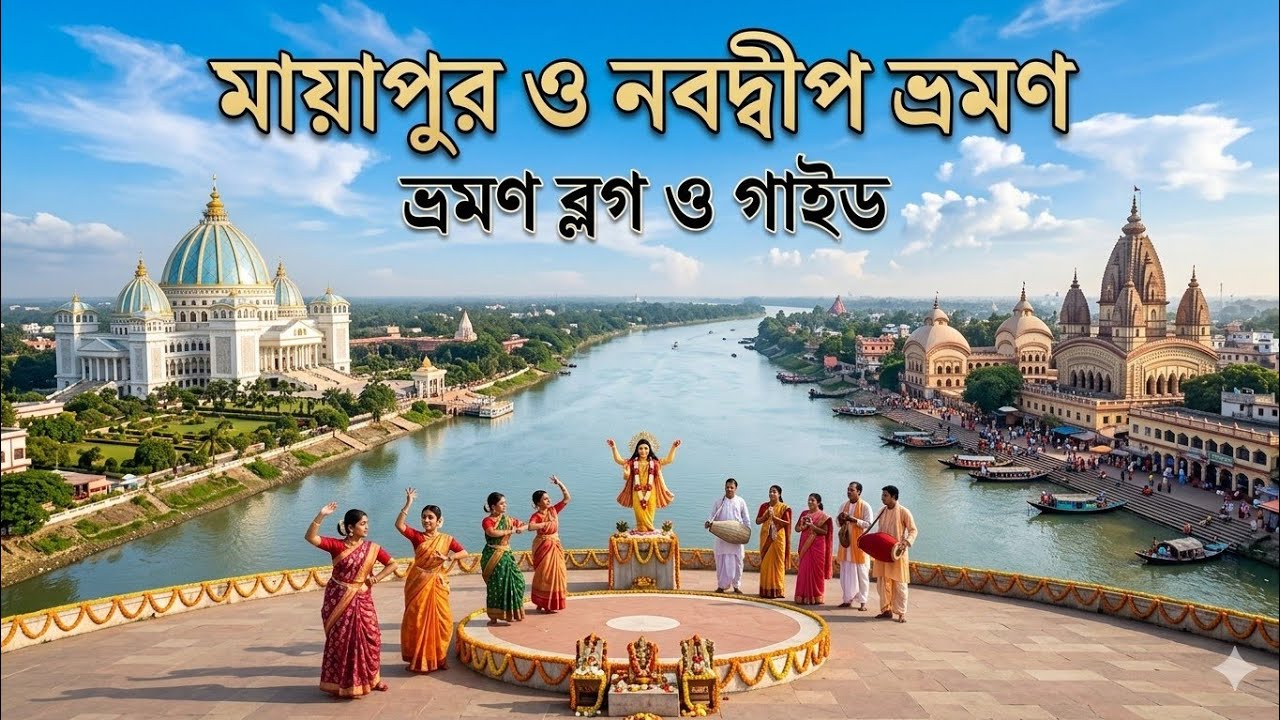 Mayapur Nabadwip Temple Vlog | Spiritual Journey to ISKCON Mayapur 🙏