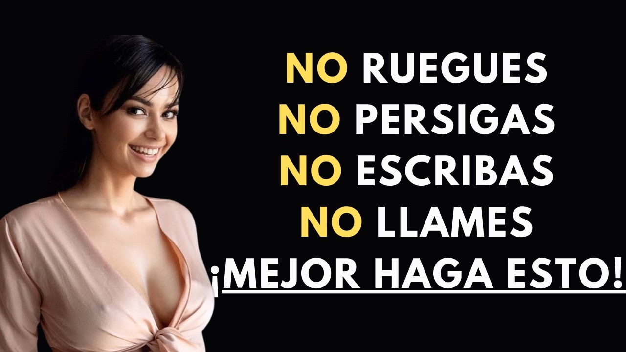 Para Hacer Que Cualquier Mujer Te Extrañe Mucho: Lo mejor Es Hacer Estas 5 Cosas | Psicología Oscura