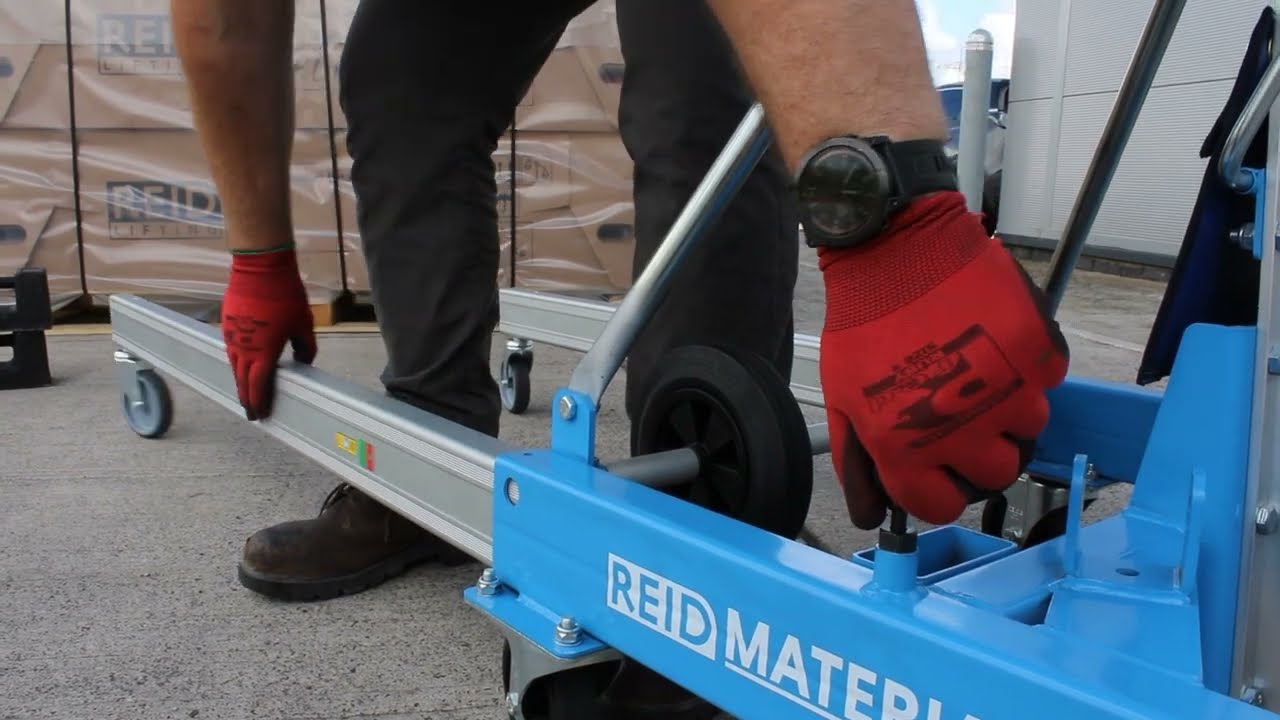 Découvrez le lève-matériaux RML : un seul système, deux configurations pour s'adapter à vos espaces