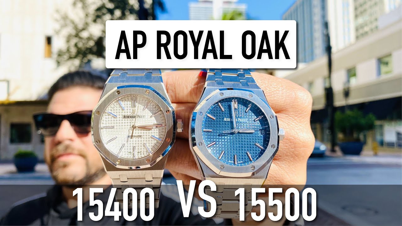 Audemars Piguet Royal Oak 15500 vs.15400 - Can You Spot The Difference??