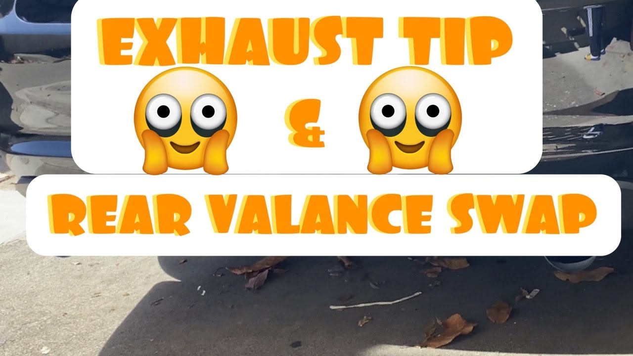 How to swap out Your rear valance on  2016 Dodge Charger R/T 5.7