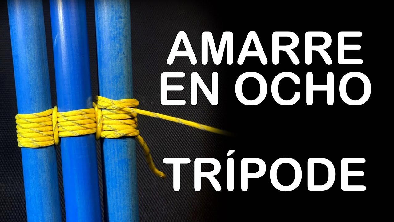 16 AMARRE PARA TRÍPODE / TRIPOD LASHING