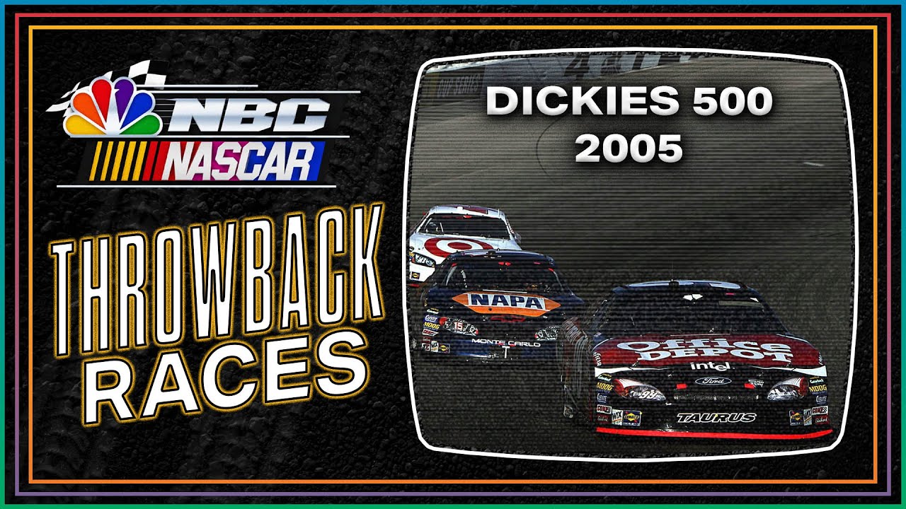 NASCAR Throwback Race condensed: 2005 Dickies 500, Texas Motor Speedway | Motorsports on NBC