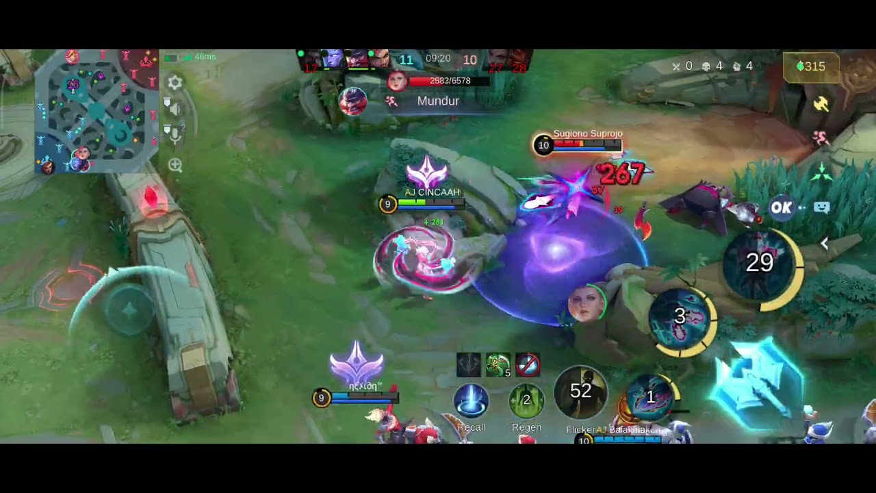 BUTA MAP BIKIN KALAH