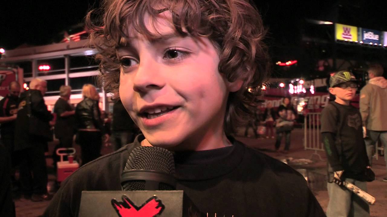 Emjay Anthony at Monster Energy Supercross Anaheim 2012