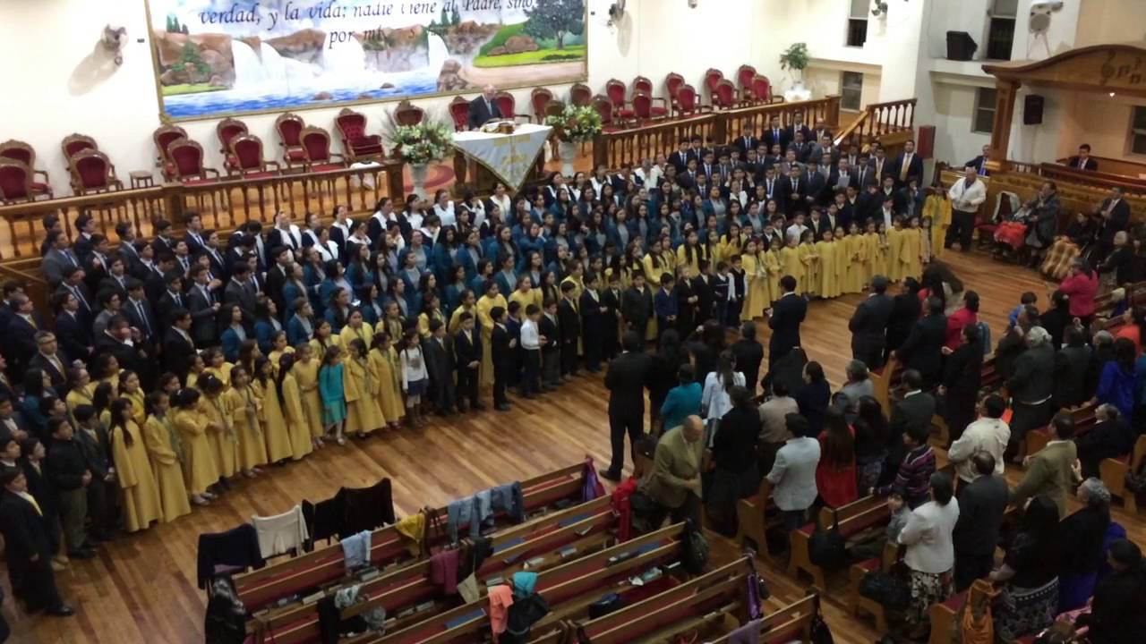 Coro de Niños, Juvenil y Oficial IEP Talca - Jesús es Mi Salvación
