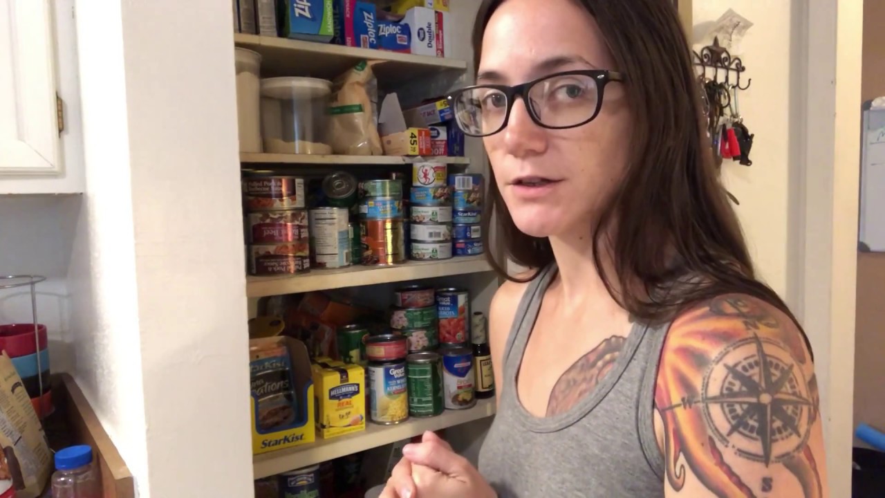 Where do you actually store your food and water?