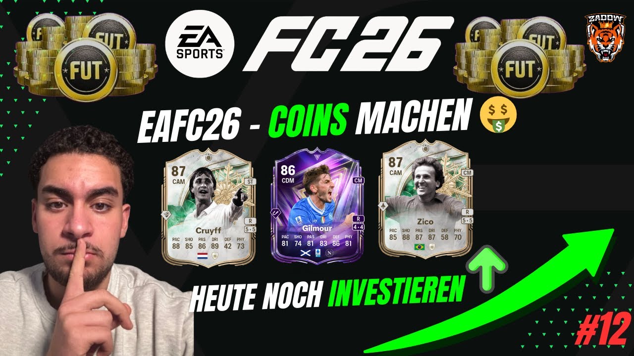 🚨🤑EAFC 26 COINS MACHEN | IN DAS KANNST DU JETZT INVESTIEREN🤑📈| EAFC26 FOLGE 12