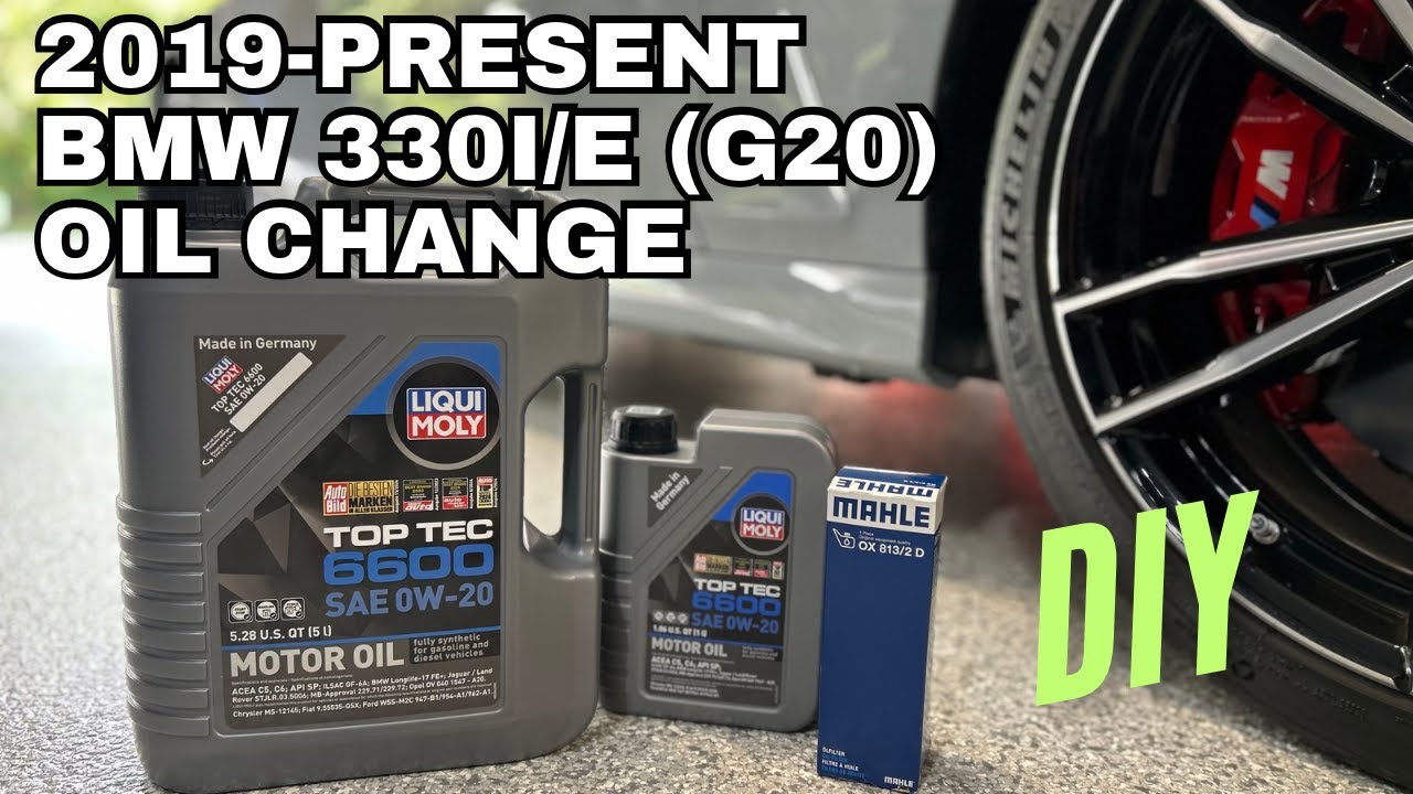 BMW 330i and 330e (G20) 2019-Present Oil Change DIY Video - Change your oil with confidence!#bmw