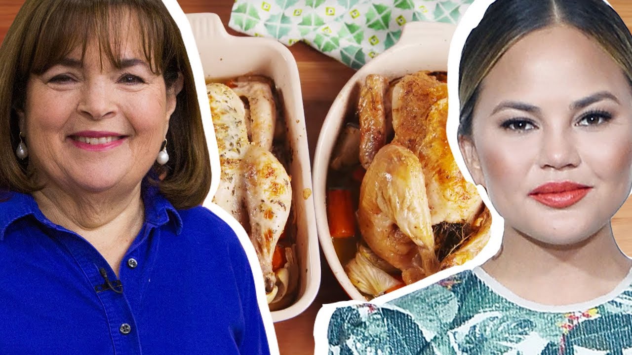 Ina Garten Vs. Chrissy Teigen: Whose Roast Chicken Recipe Is Better?