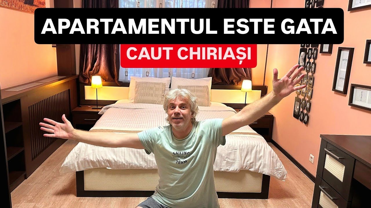 APARTAMENTUL este GATA, caut CHIRIAȘI - Dau si GRATIS LOCUINȚA dacă găsesc un CUPLU SERIOS