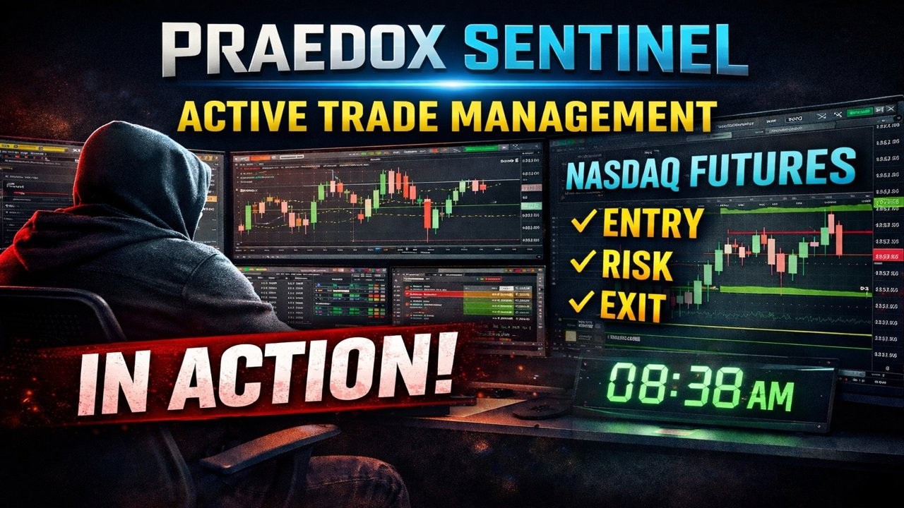 Automated Futures Trading using Praedox Sentinel: Active Trade Management in Action