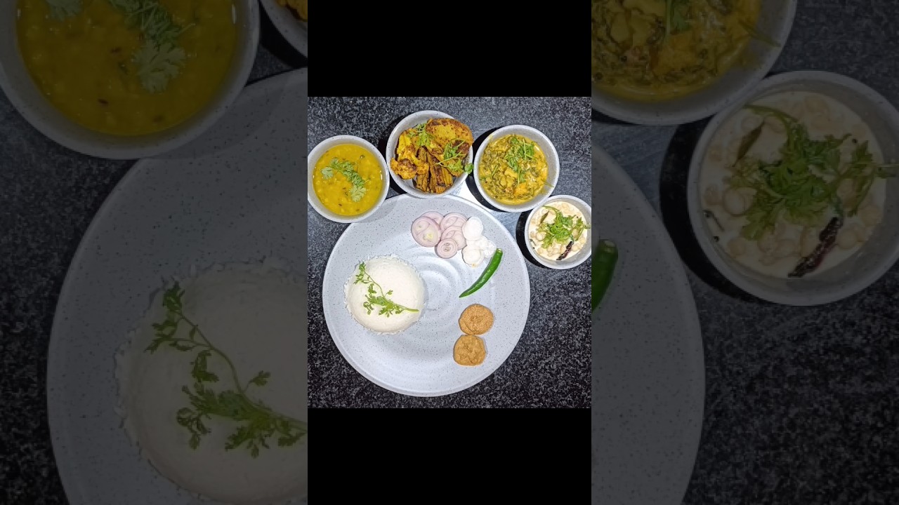 Simple and tasty  Veg thali at home#shorts #ytshorts #youtubeshorts #lunch #simplelunch😋😋