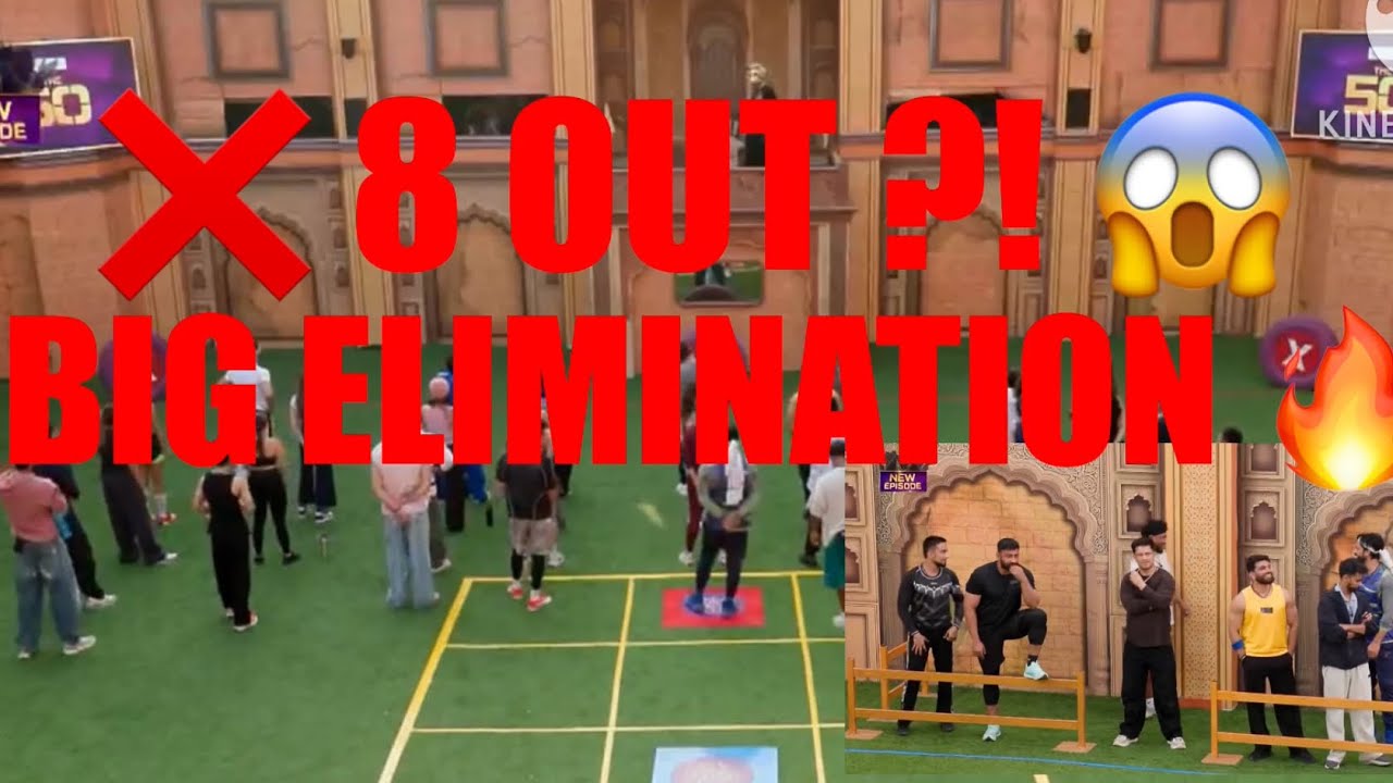 The 50 Shock! 😳 8 Contestants Evicted List | Voting में पलट गया पूरा गेम!#rrupdates#TrendingNow  