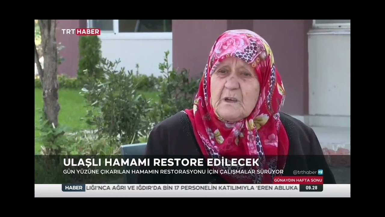 Tarihi Ulaşlı Hamamı...