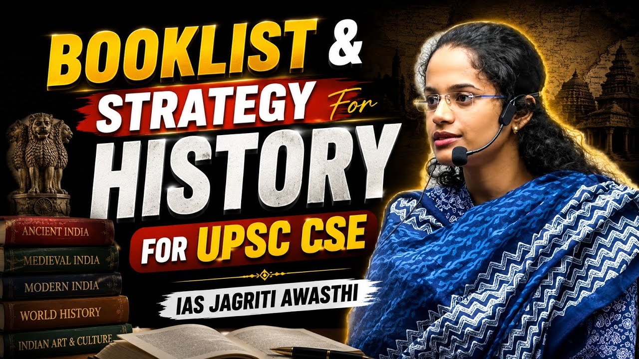 Booklist & Strategy For History For Upsc Cse | Ias Jagriti Awasthi | Upsc Toppers Talk | Ias Books