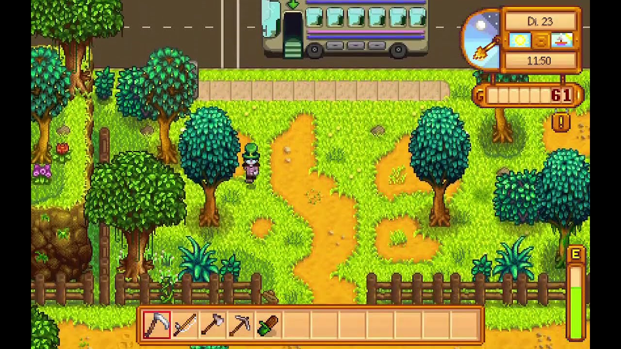 Stardew Valley en Alemany - Dia 23 d'estiu, any 1.