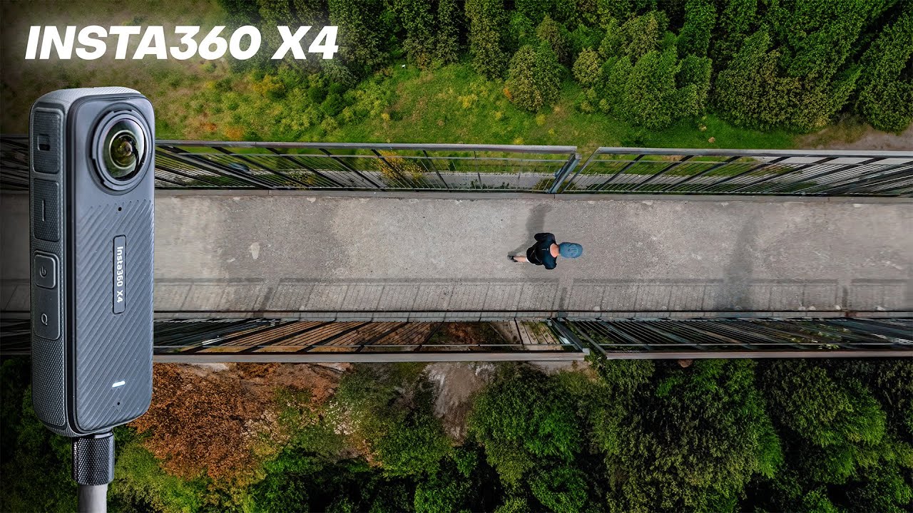 insta360 X4 | Invisible Selfie Stick | 4K Walking Footage, no talking