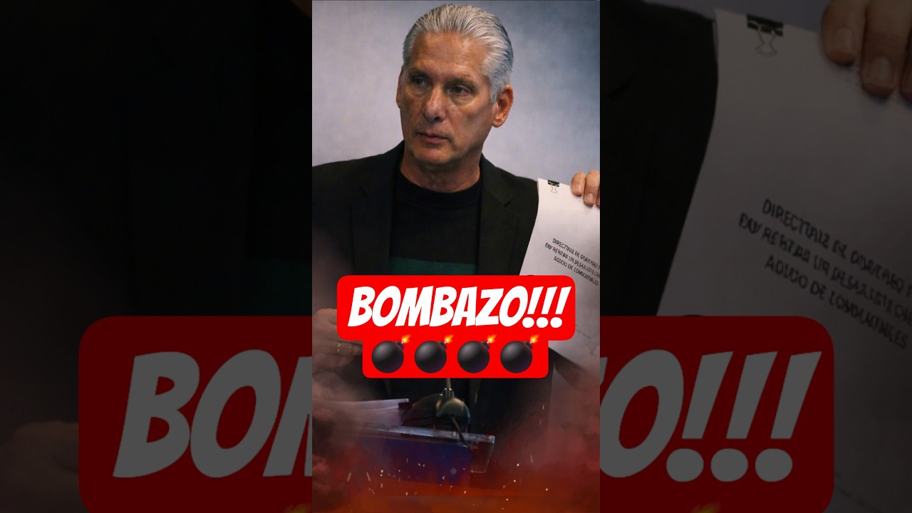 Diaz Canel APRET&Oacute;!! 🔥😱 #shorts