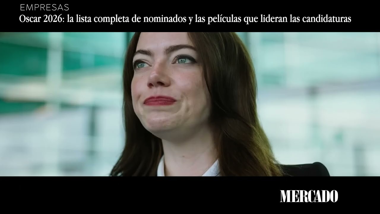 Oscar 2026: la lista completa de nominados y las películas que lideran las candidaturas