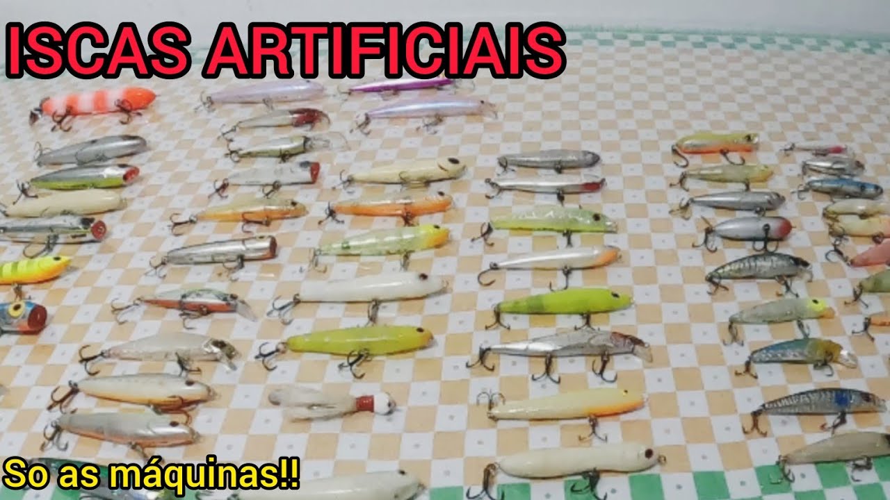 AS MELHORES ISCAS ARTIFICIAIS PRA MIM!!!