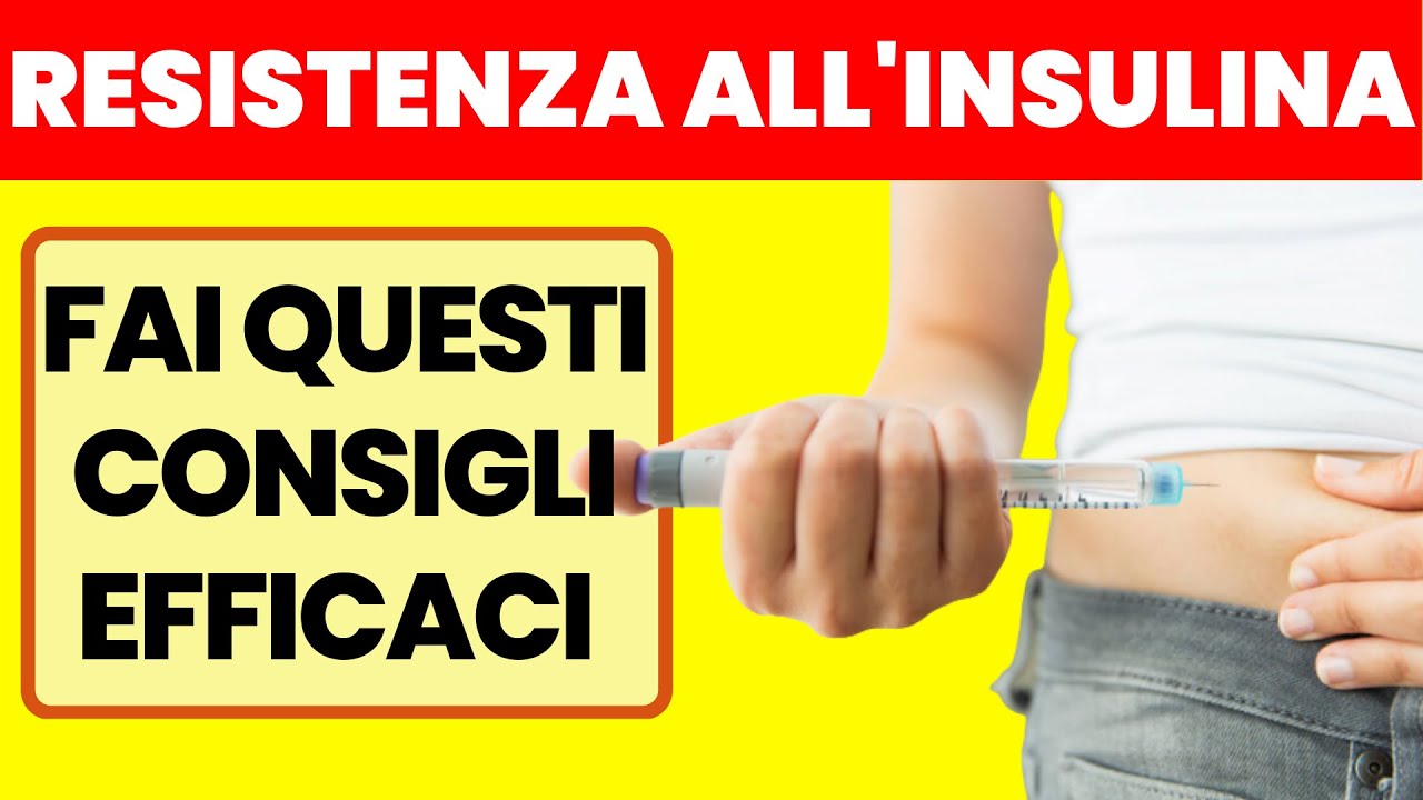 8 Consigli Nutrizionali per Resistenza all'insulina 🔴✅