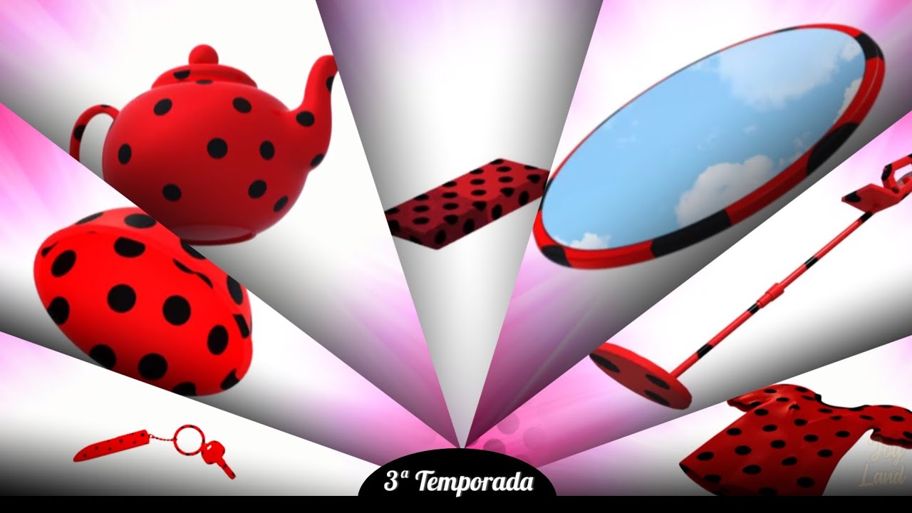 Miraculous Ladybug | Temporada 3 • Todos os Talismãs!